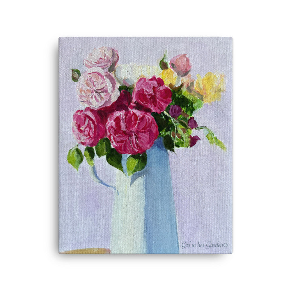 Floral Rose 1 Canvas
