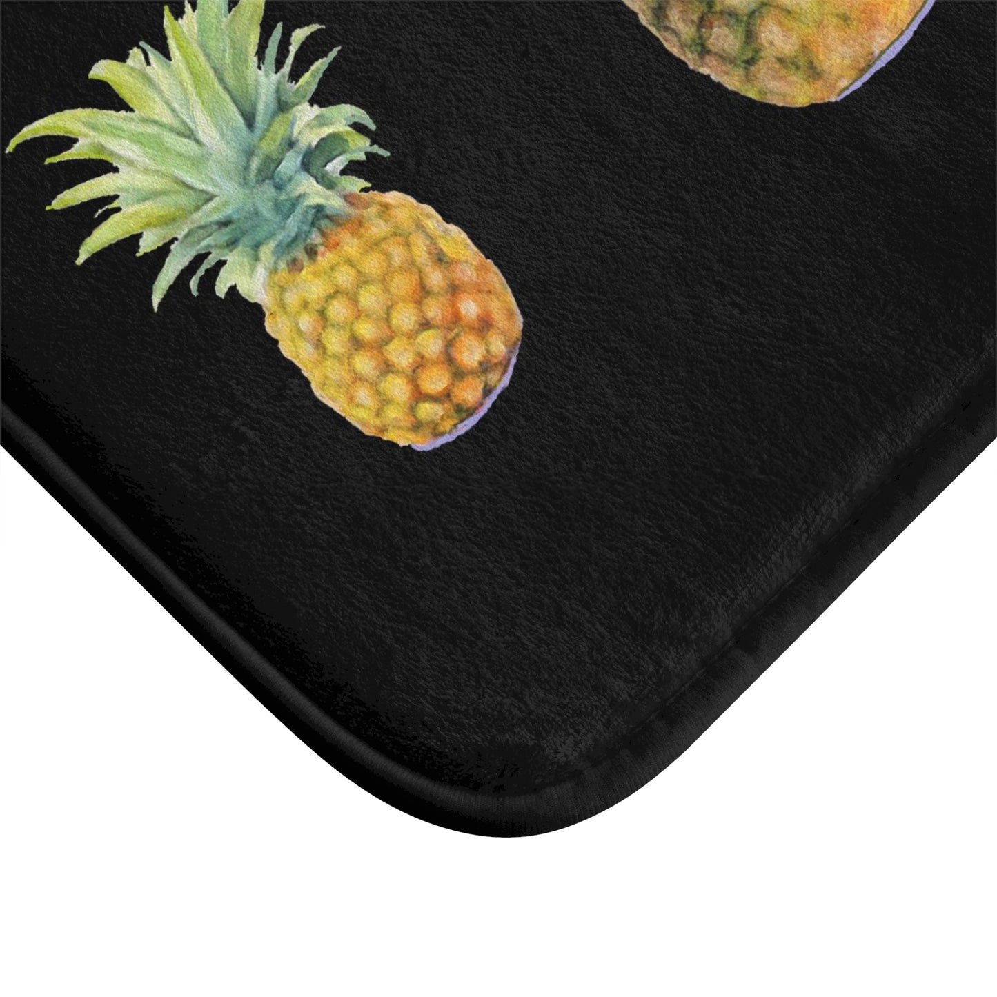 Kitchen,Bath Cushion Mat, Painted Pineapples