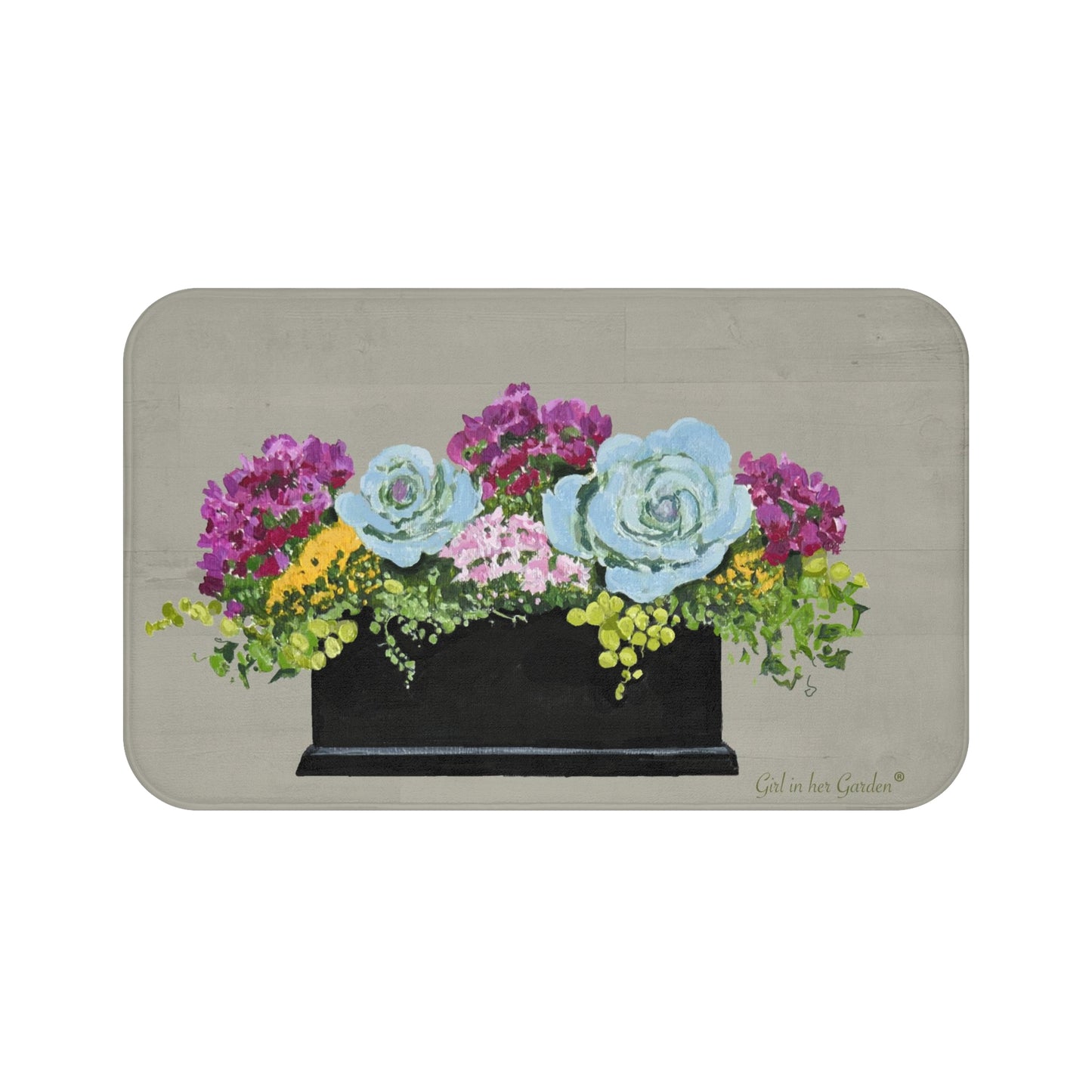 Kitchen, Bath Cushion Mat, Fall Planter