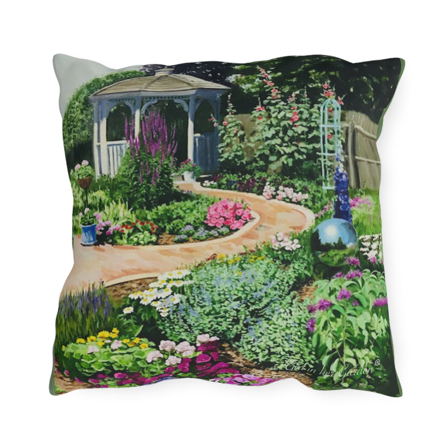 Gazebo Garden Outdoor Pillows