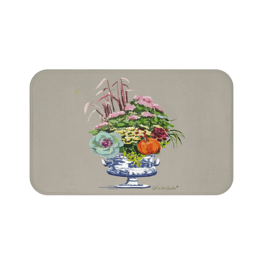 Beige Fall Planter, Kitchen & Bath Cushion Mat
