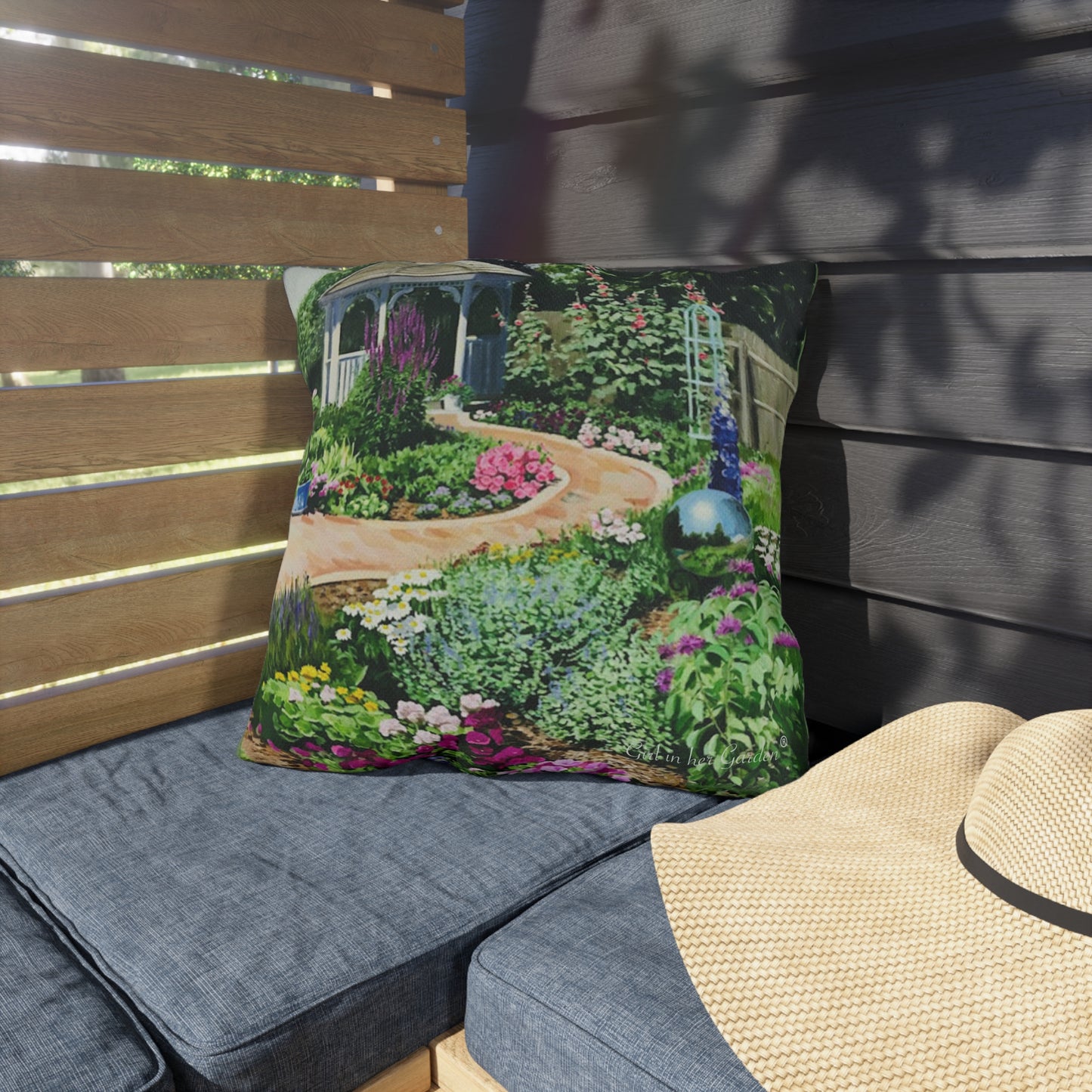Gazebo Garden Outdoor Pillows