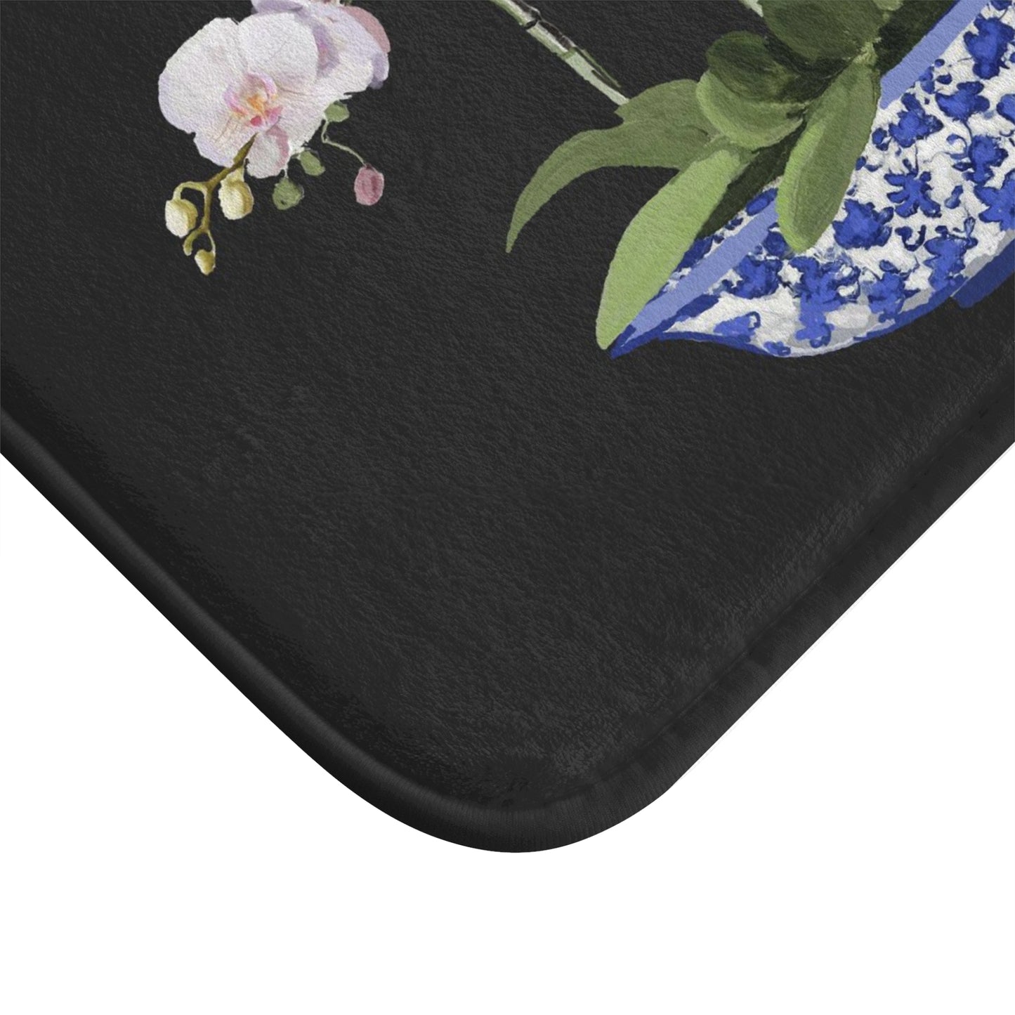 KItchen, Bath  Cushion Mat, Black Orchid Planter
