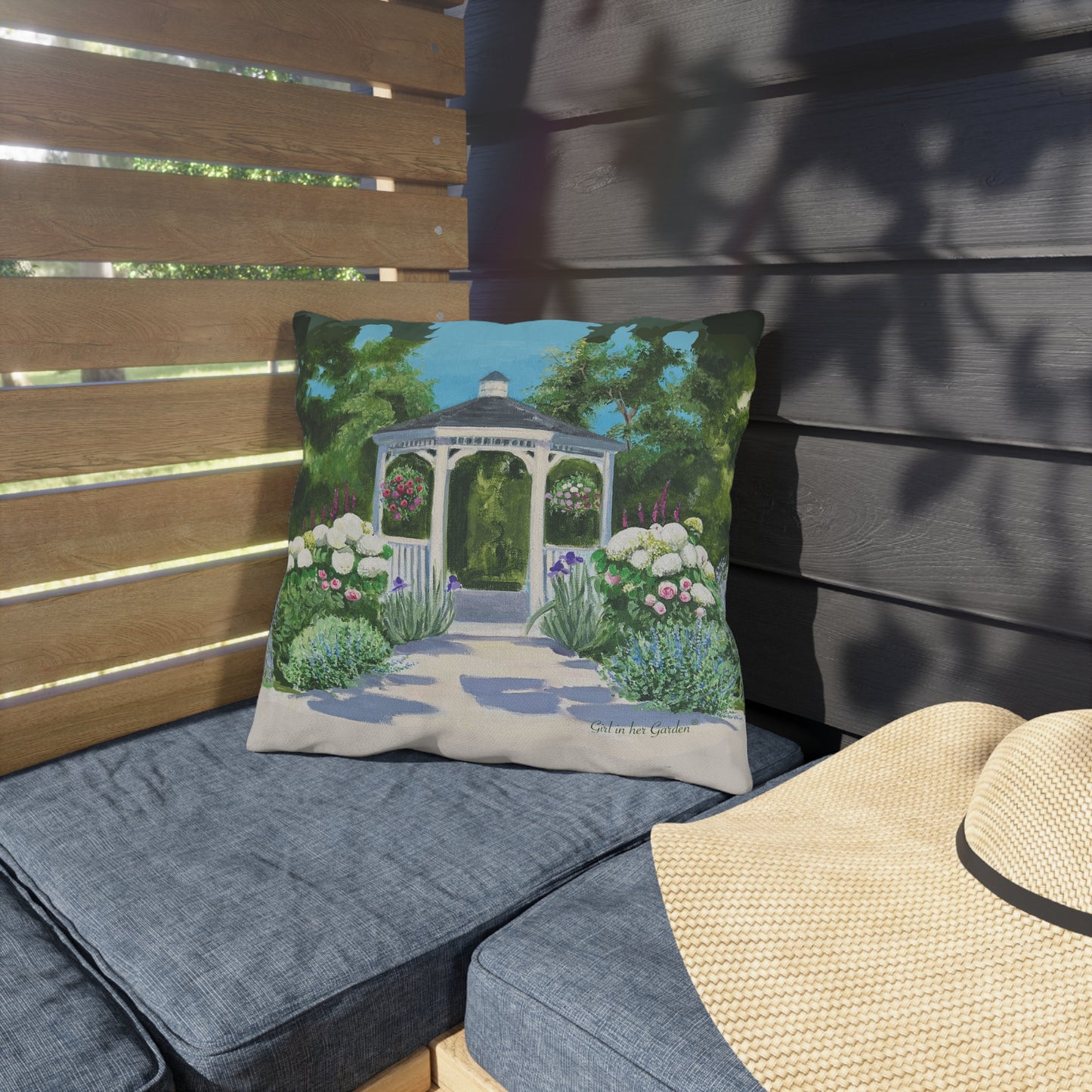 Gazebo Garden 2, Outdoor Pillows