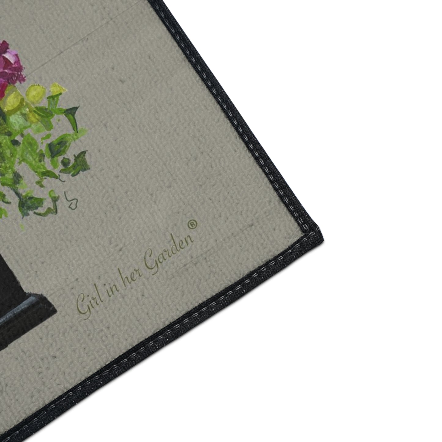 Fall Planter Rubber Floor Mat