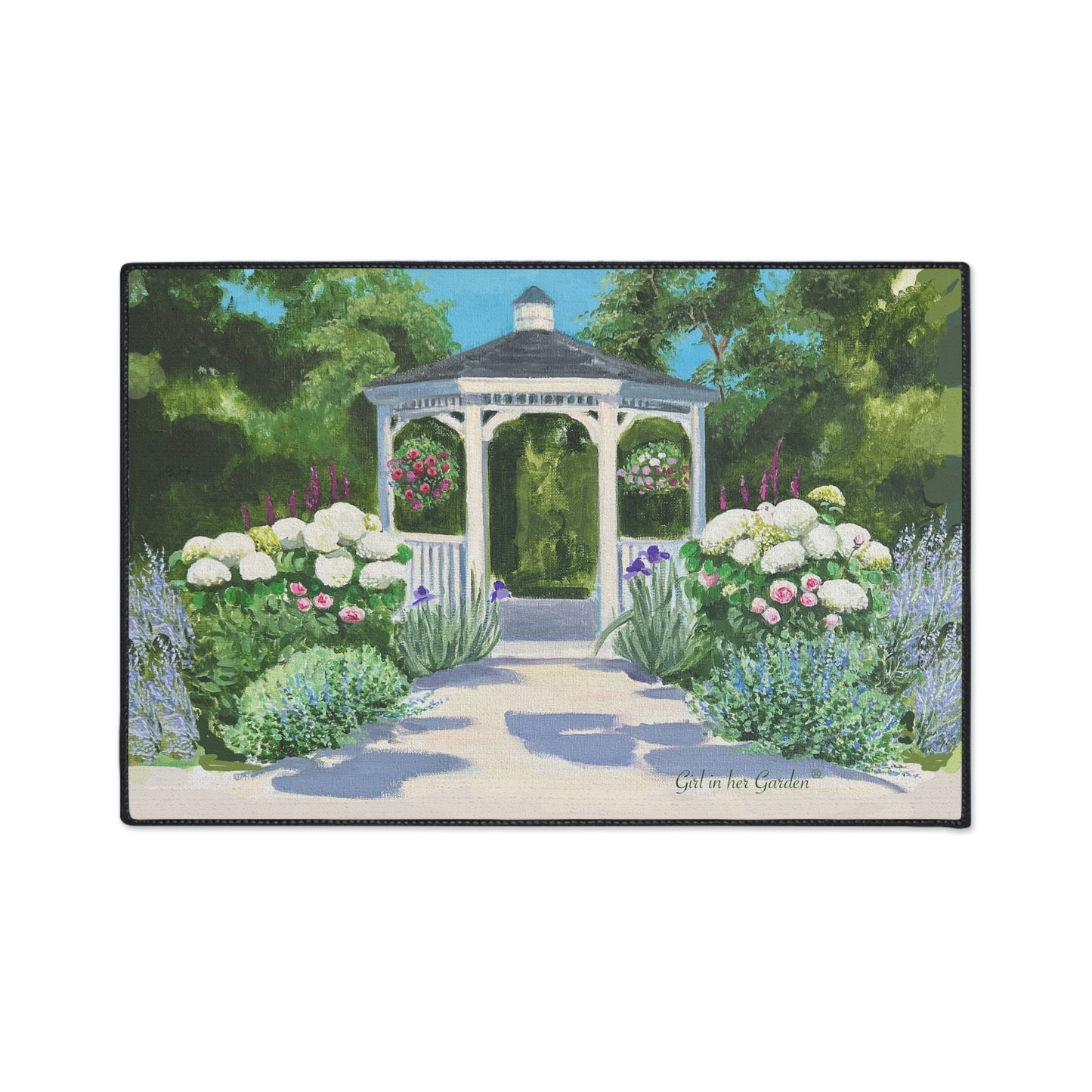 Garden Gazebo Rubber Floor Mat