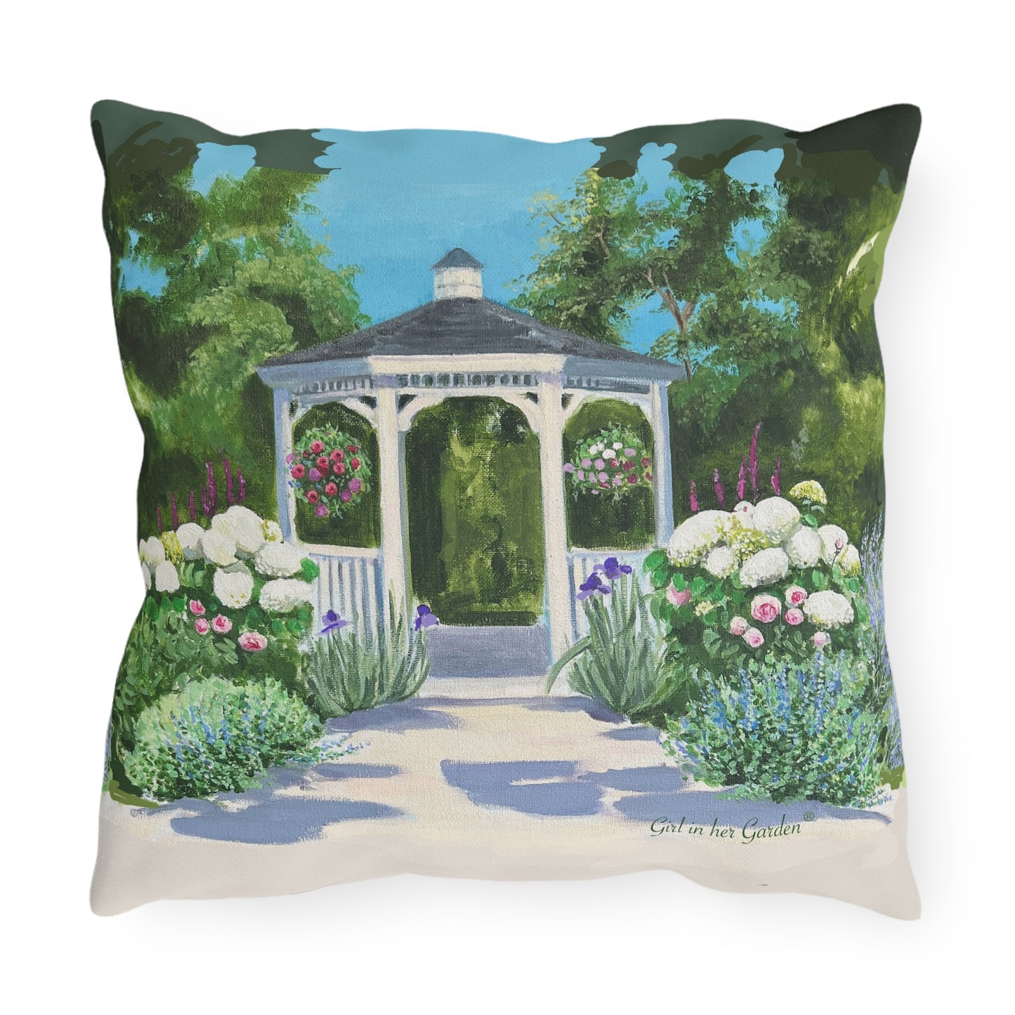 Gazebo Garden 2, Outdoor Pillows