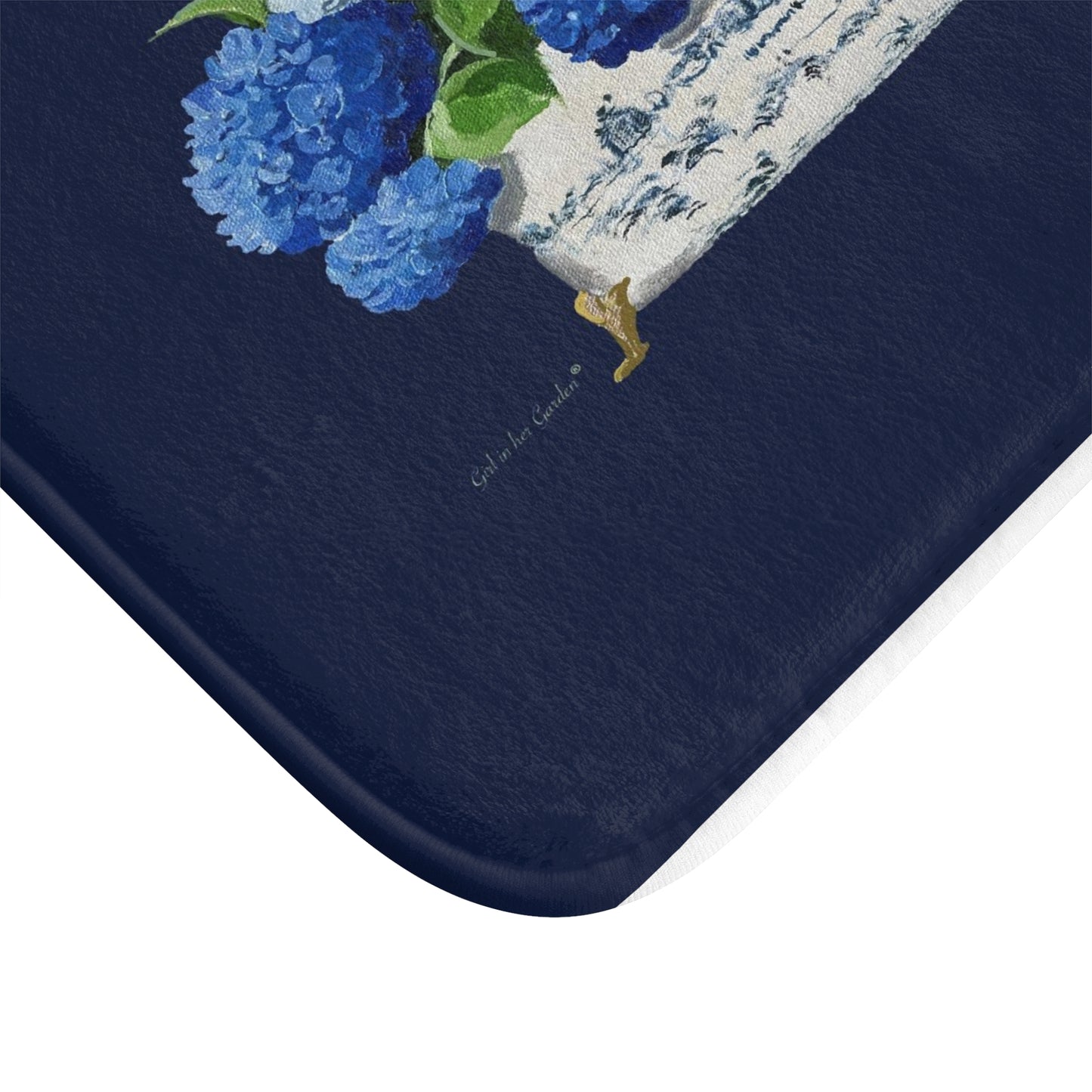 Kitchen, Bath Cushion Mat, Hydrangea Variety