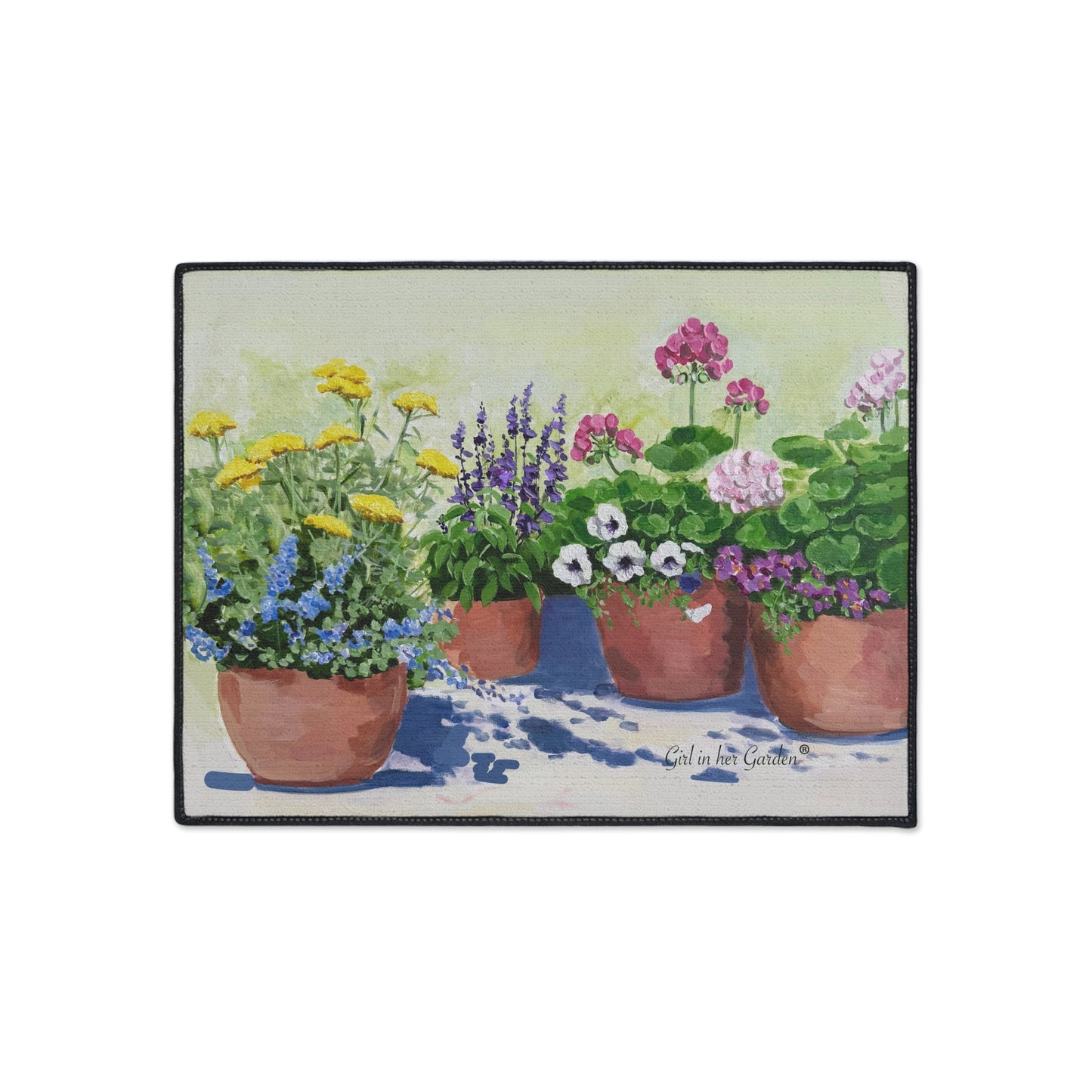 Summer Garden Heavy Duty Floor Mat