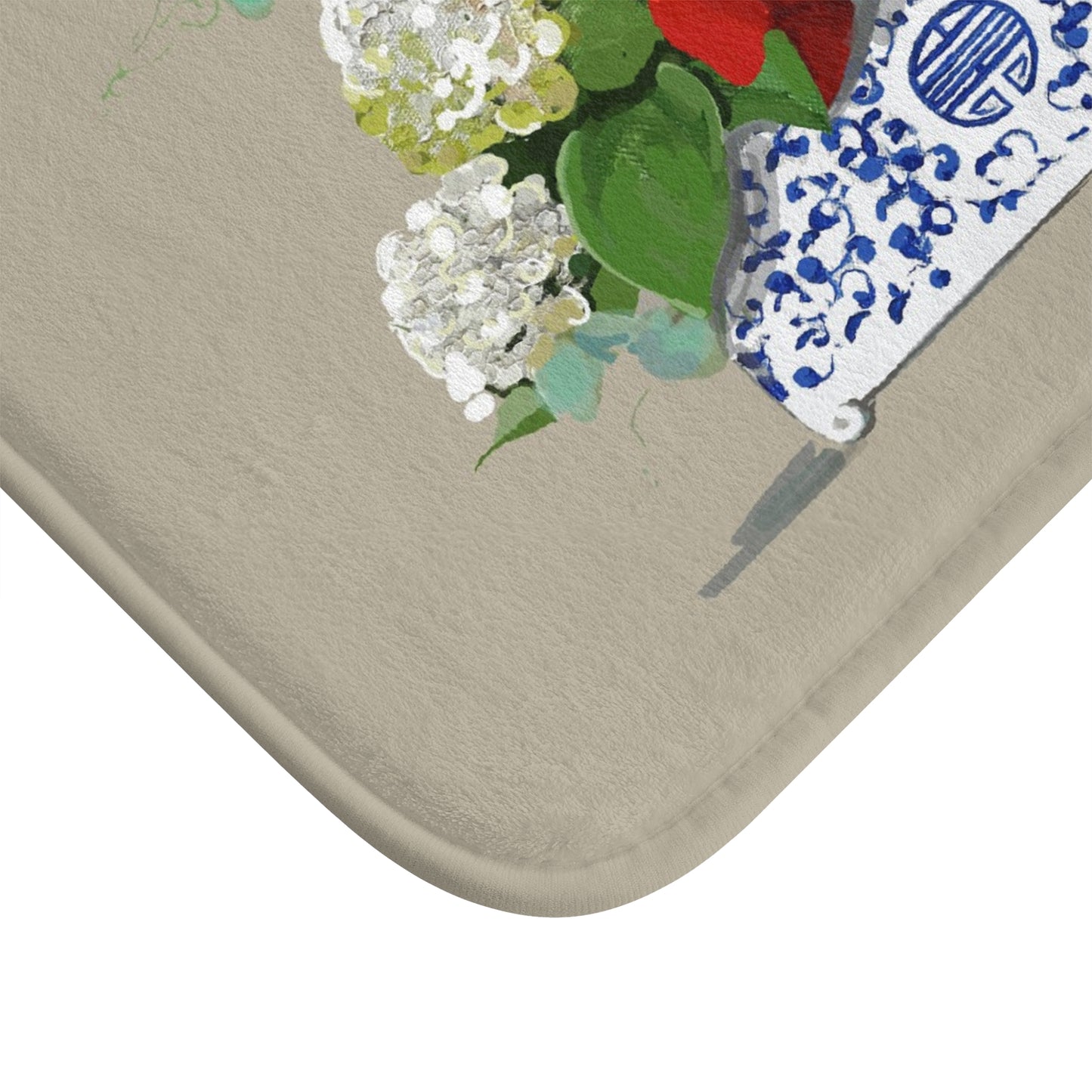 Beige Christmas Planter, Kitchen & Bath Cushion Mat
