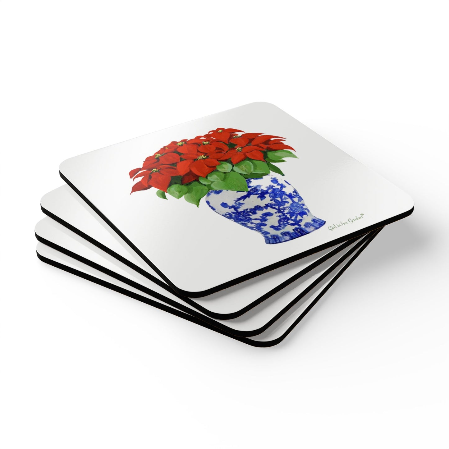 Corkwood Coaster Set