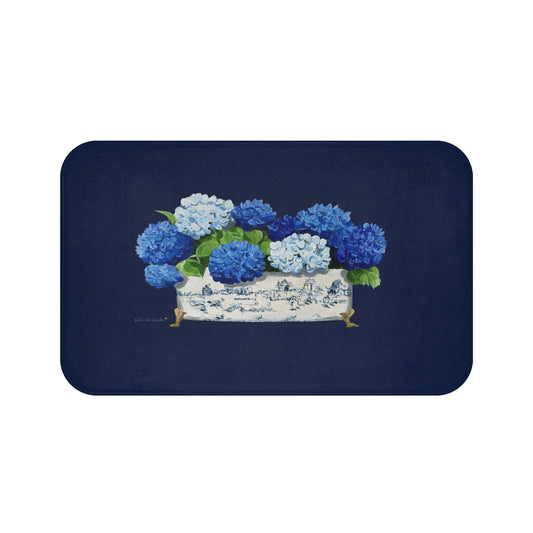 Kitchen, Bath Cushion Mat, Hydrangea Variety