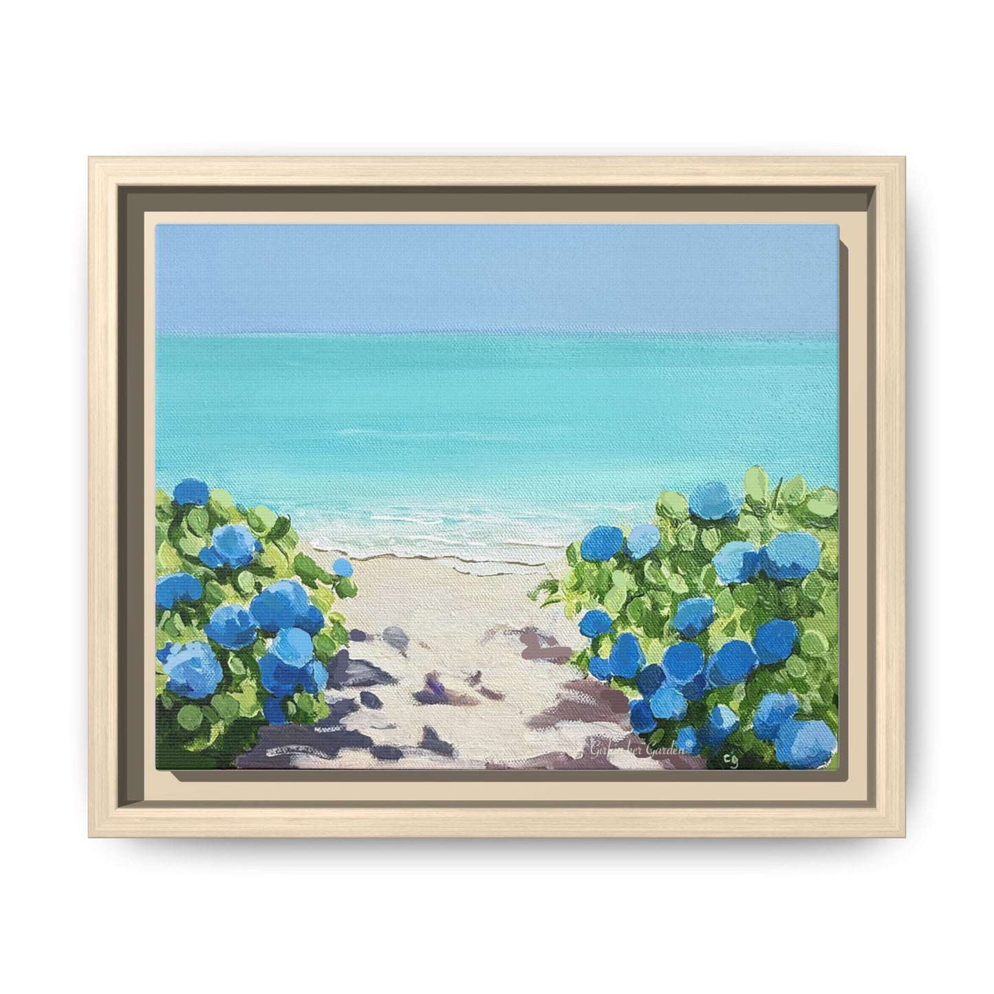 Hydrangeas by The Turquoise Sea