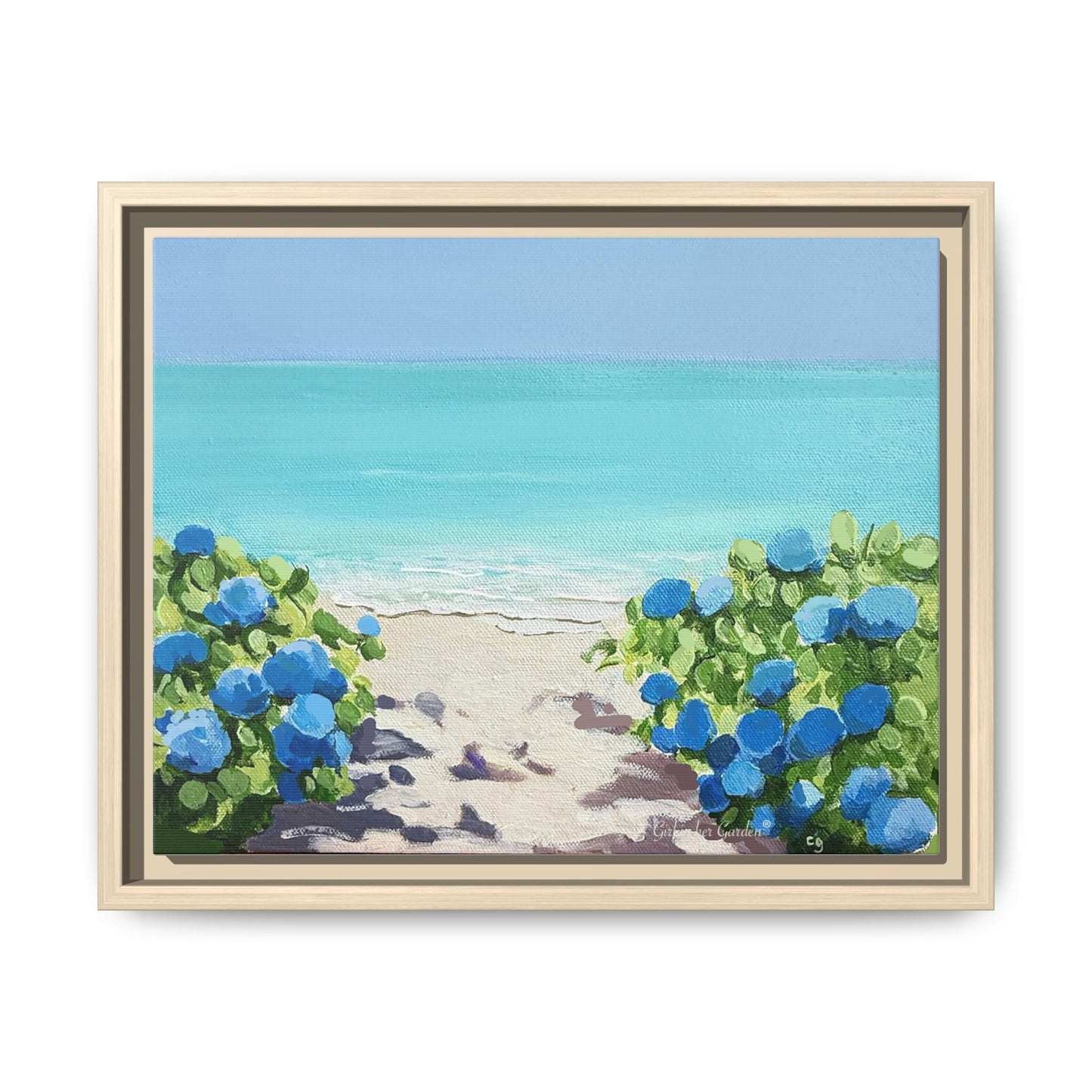 Hydrangeas by The Turquoise Sea