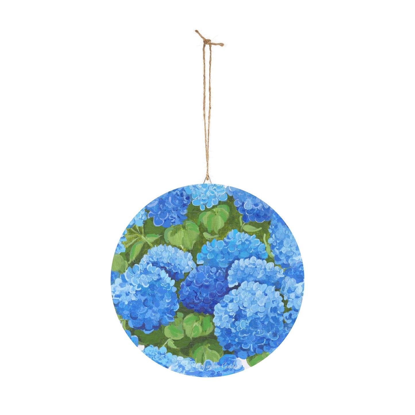 Hydrangea Door Hanger
