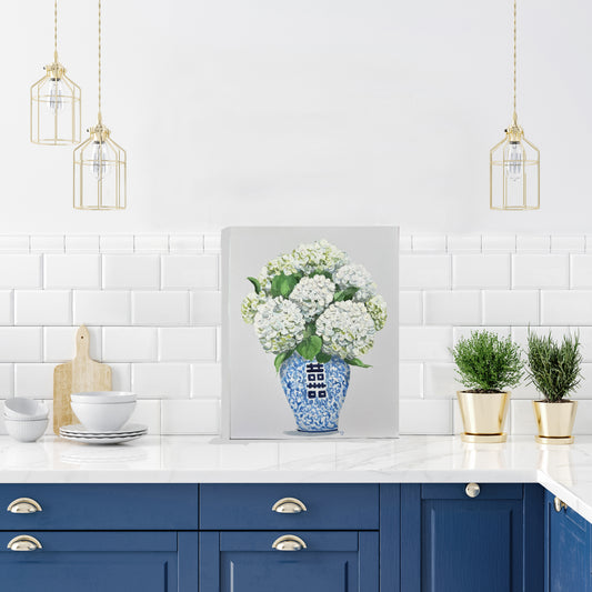 White Hydrangeas