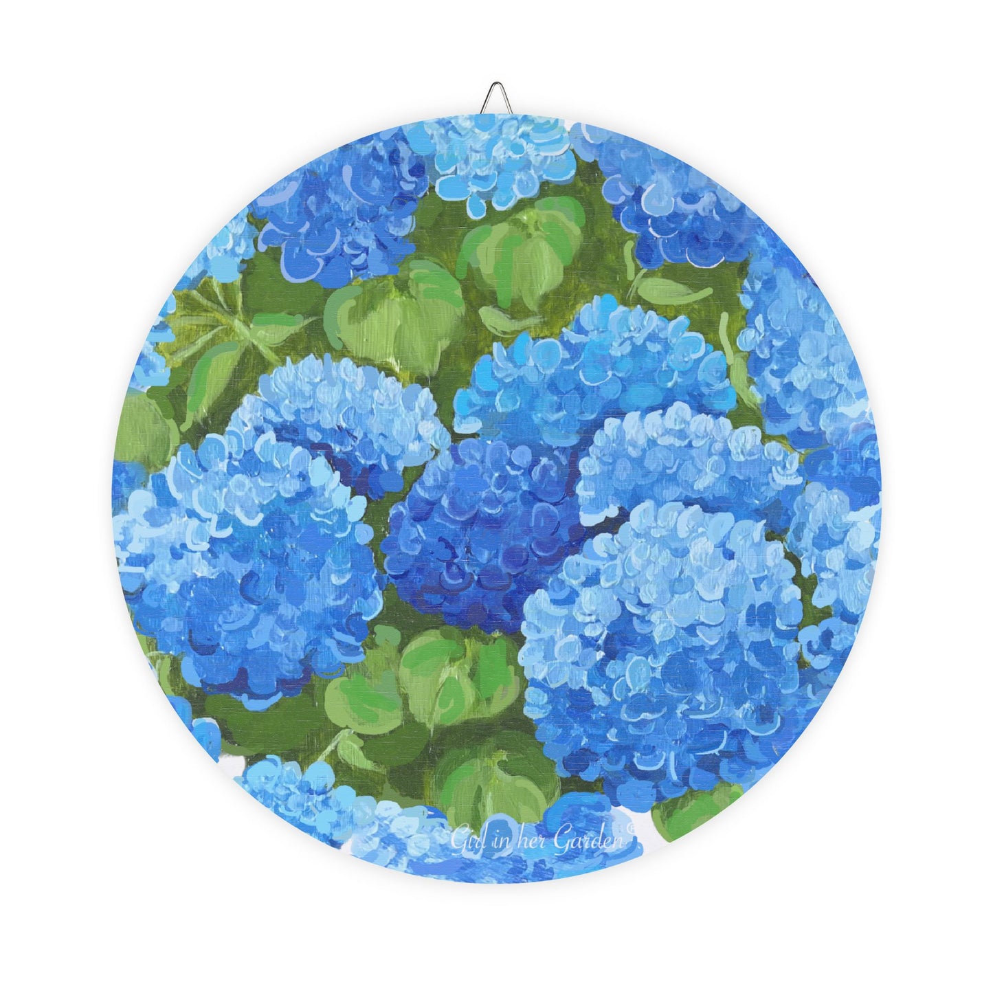 Hydrangea Door Hanger