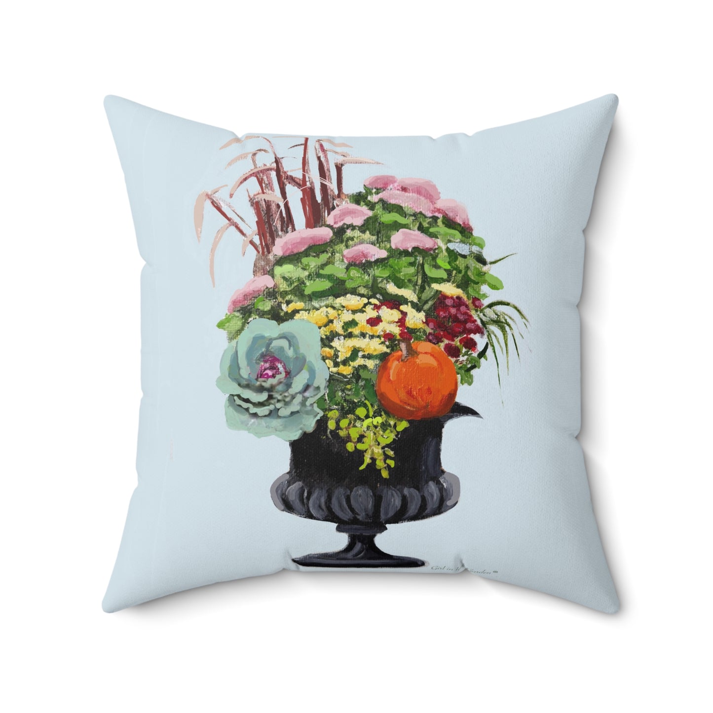 Fall Harvest Planter Pillow, Pillow Cover