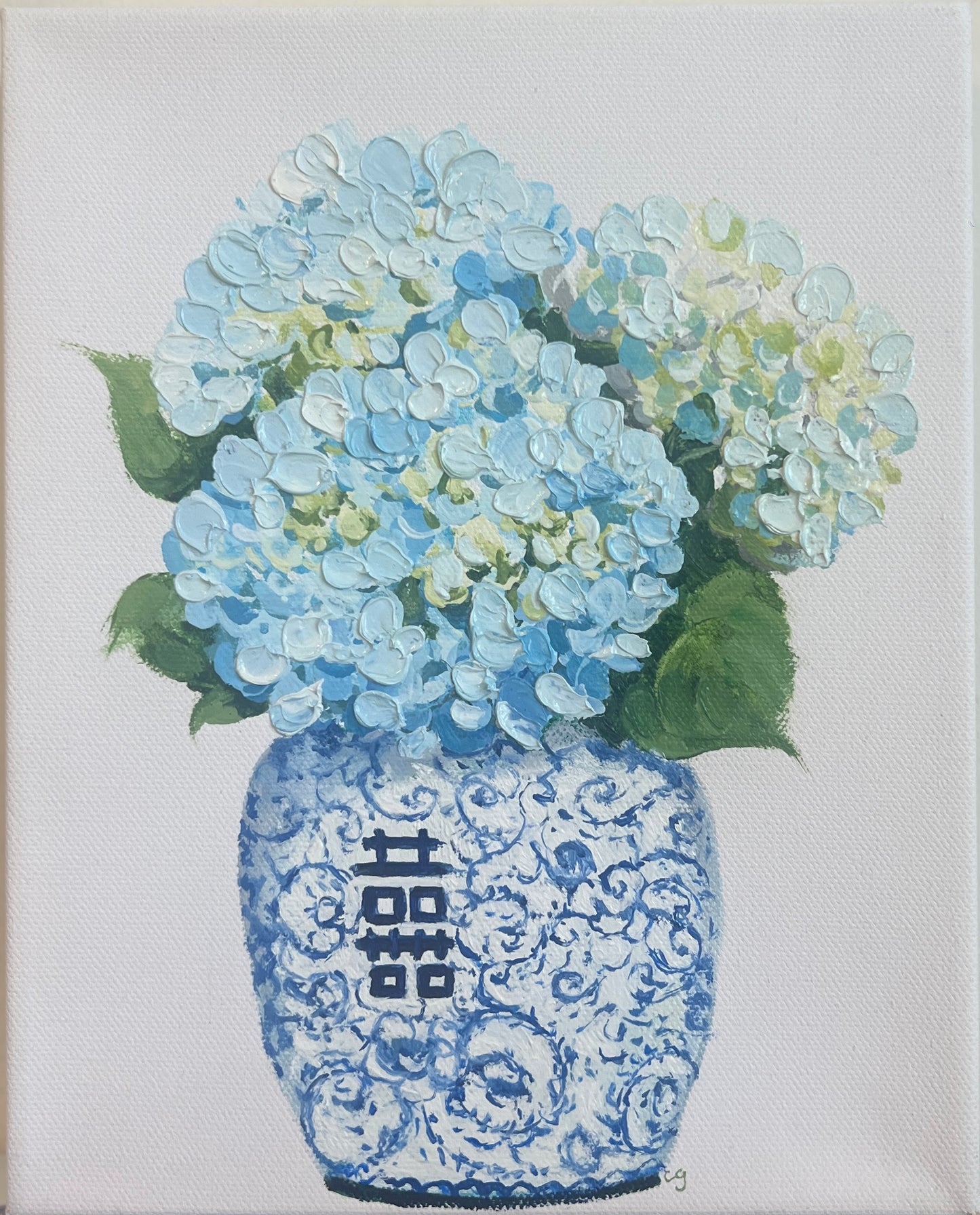 Light Blue Hydrangeas