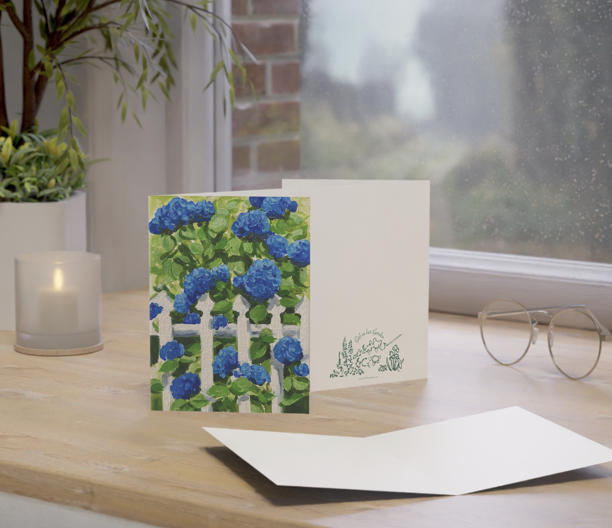 Hydrangea Notecards