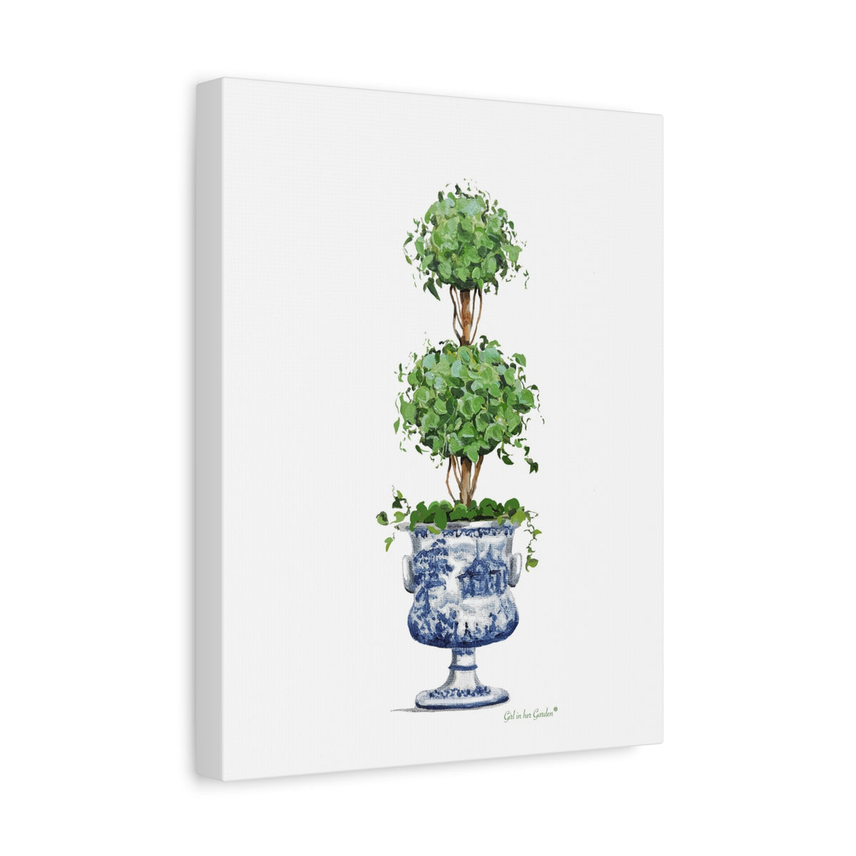 Double Topiary, Unframed Poster or Canvas