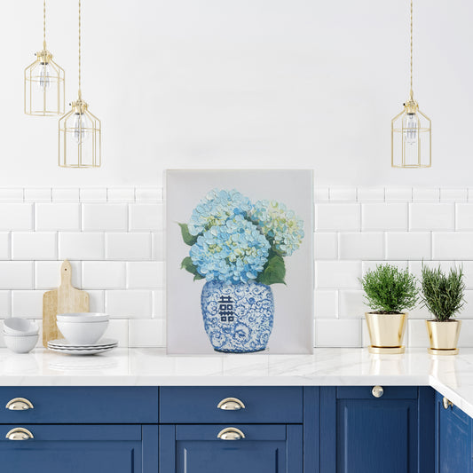 Light Blue Hydrangeas