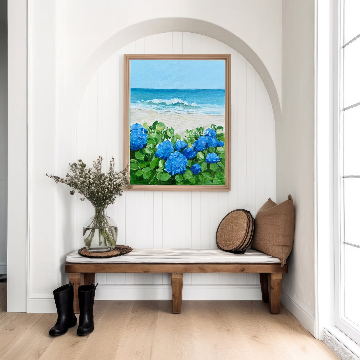 Hydrangeas by The Sea