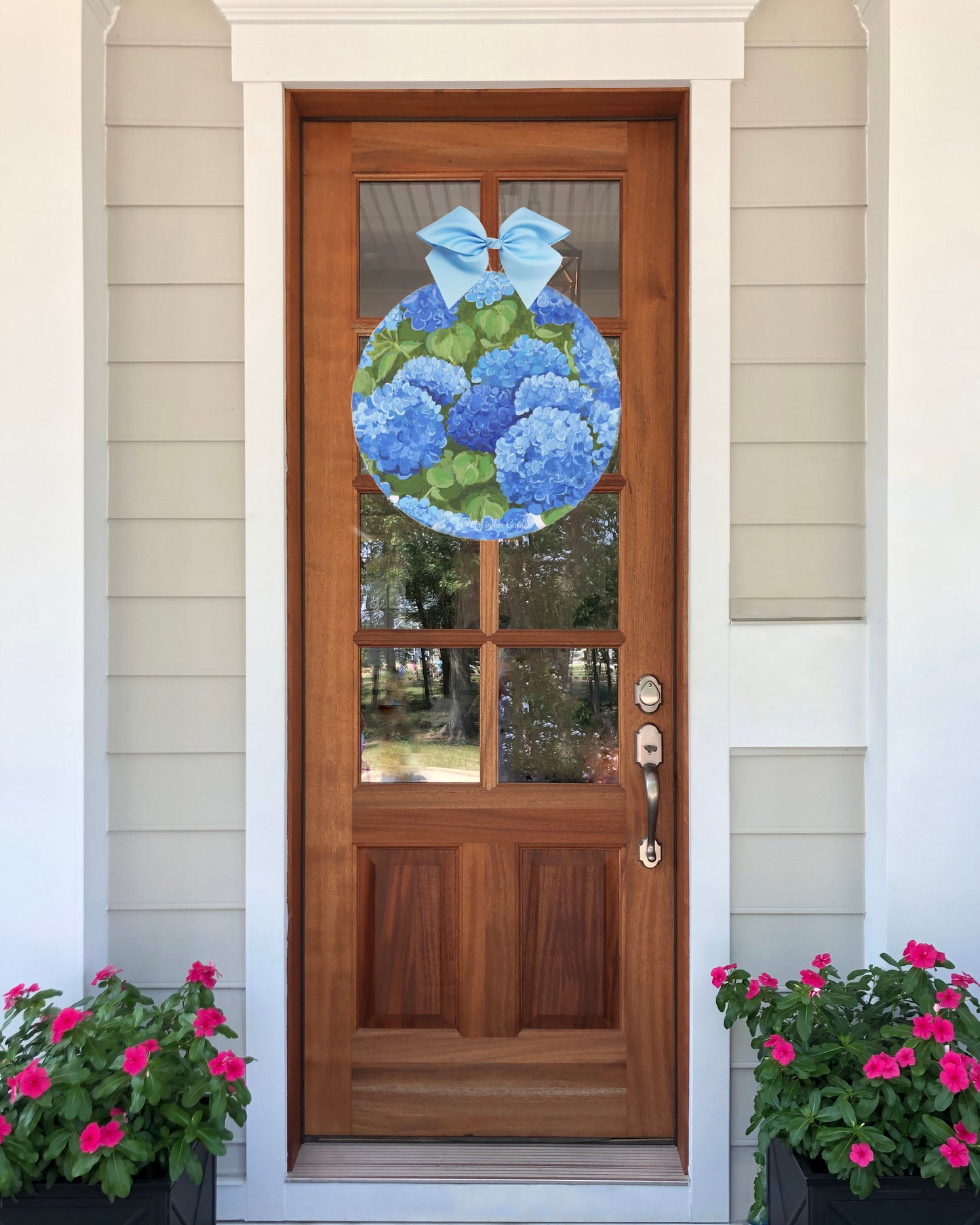 Hydrangea Door Hanger