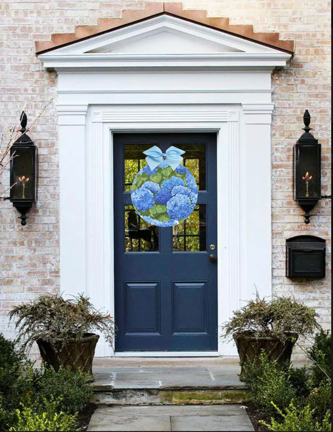 Hydrangea Door Hanger