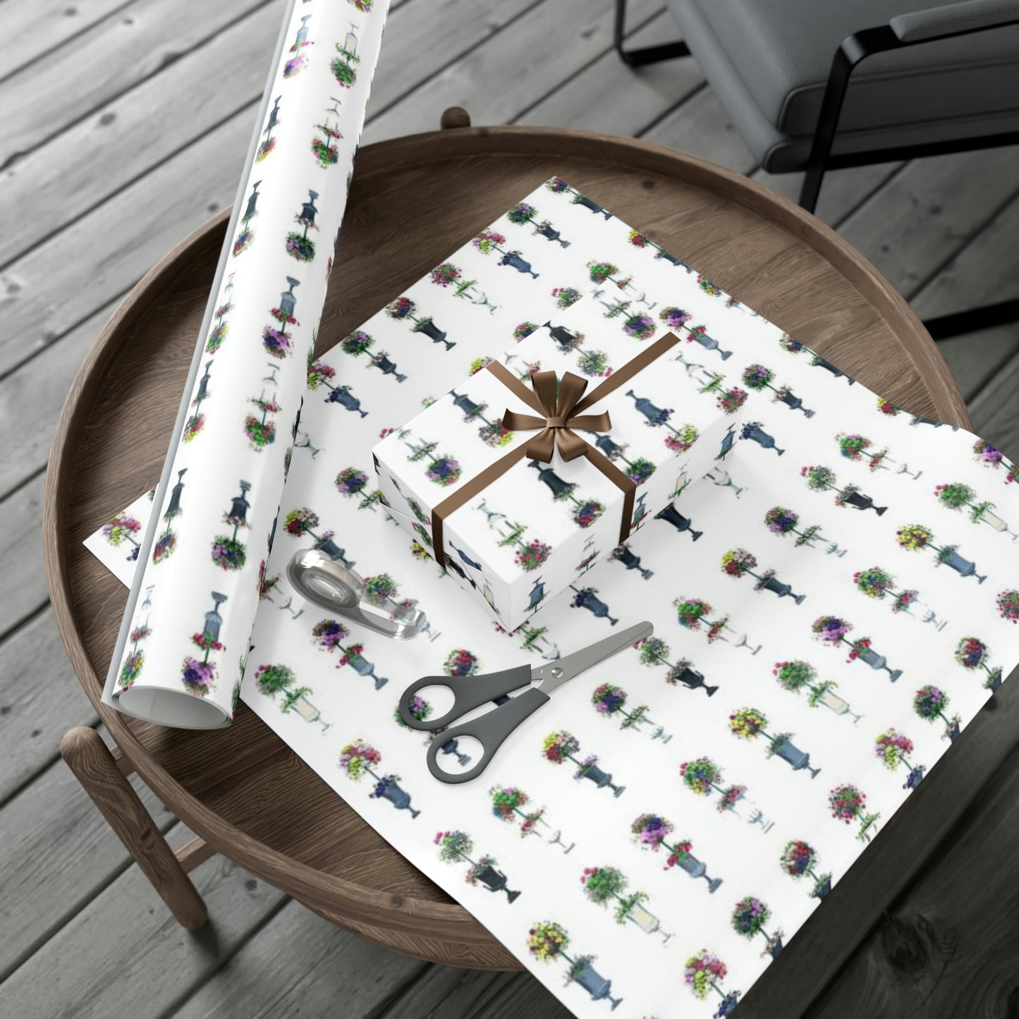 Topiary Gift Wrap Papers