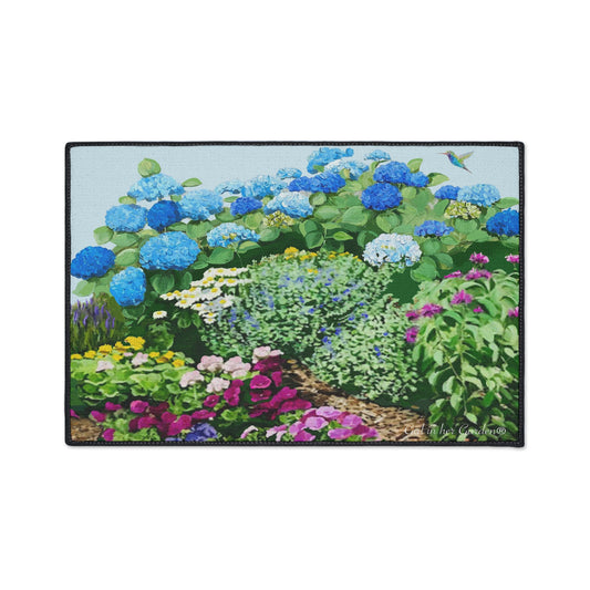 Painted Garden 2 Rubber Floor Mat