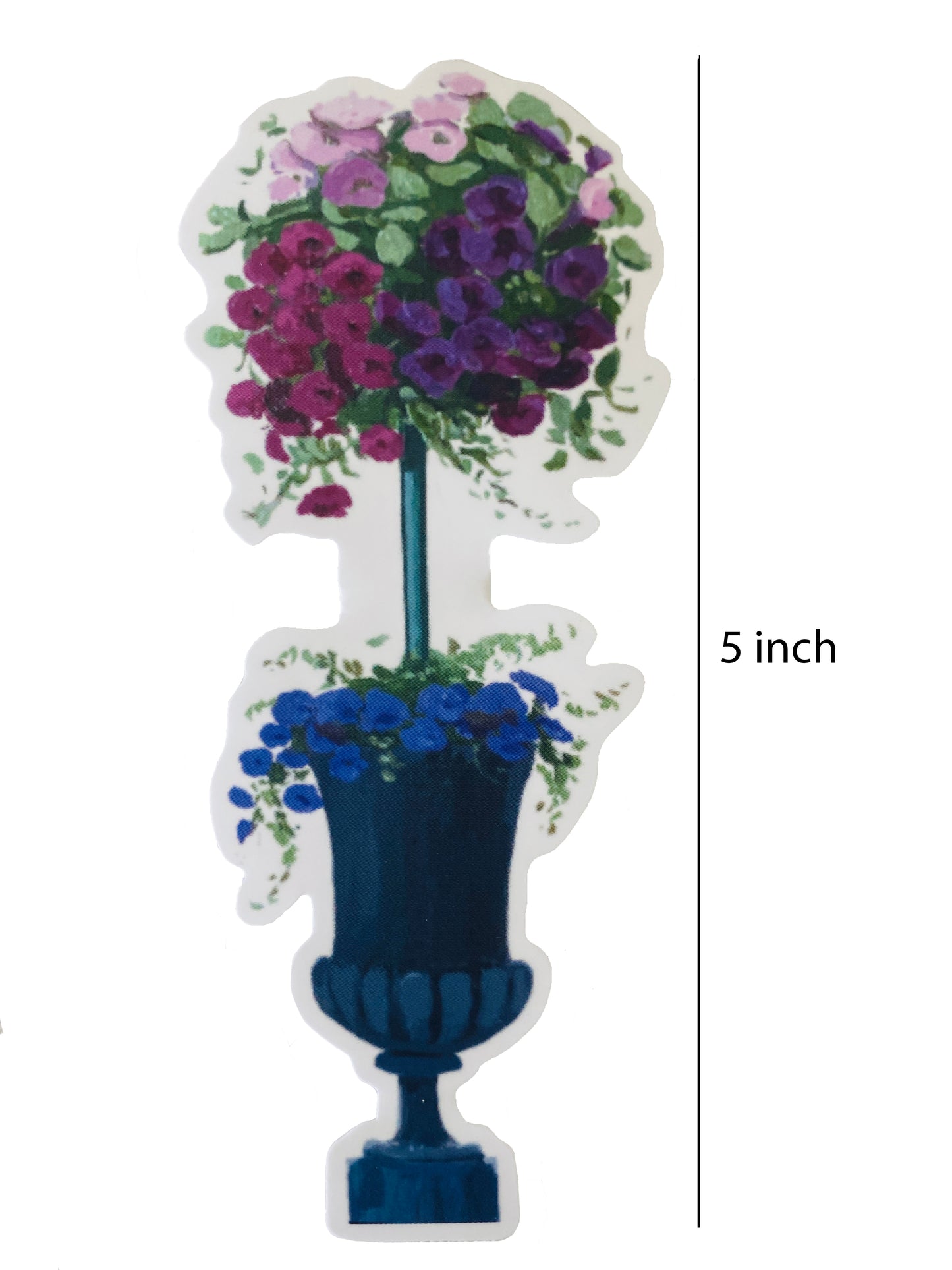Pink Topiary Sticker