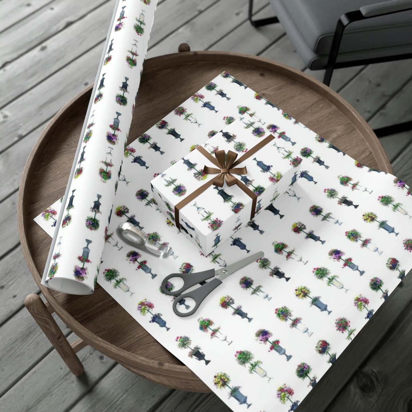 Topiary Gift Wrap Papers