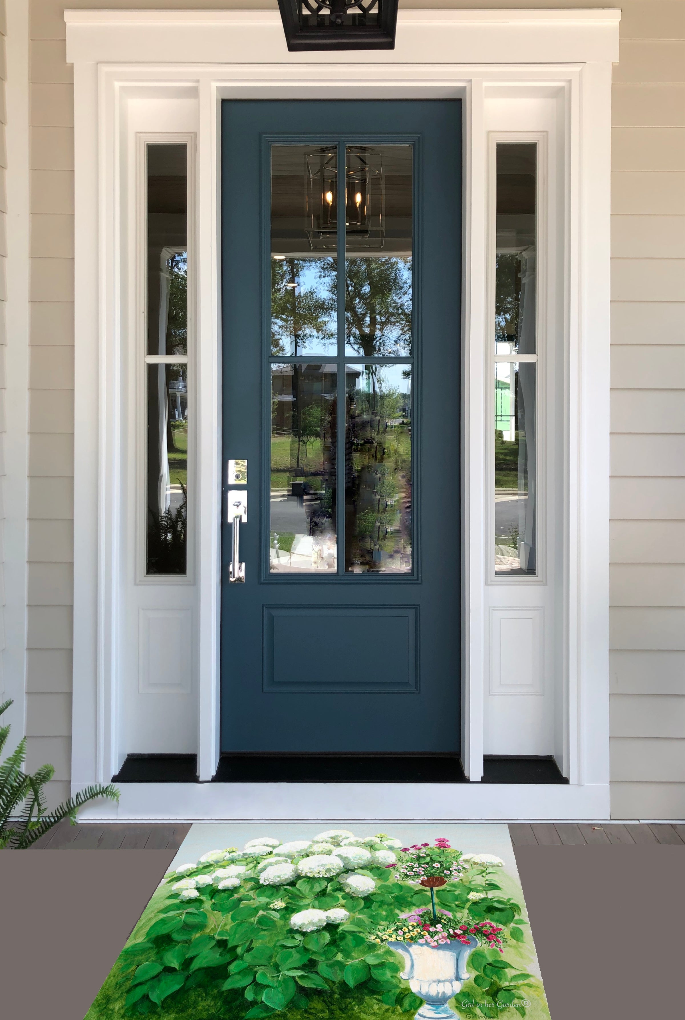 Blooming Garden Door Mat