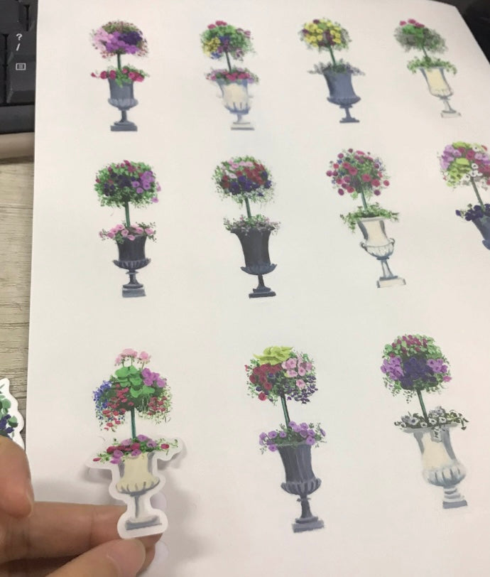 Flower Sticker Sheet