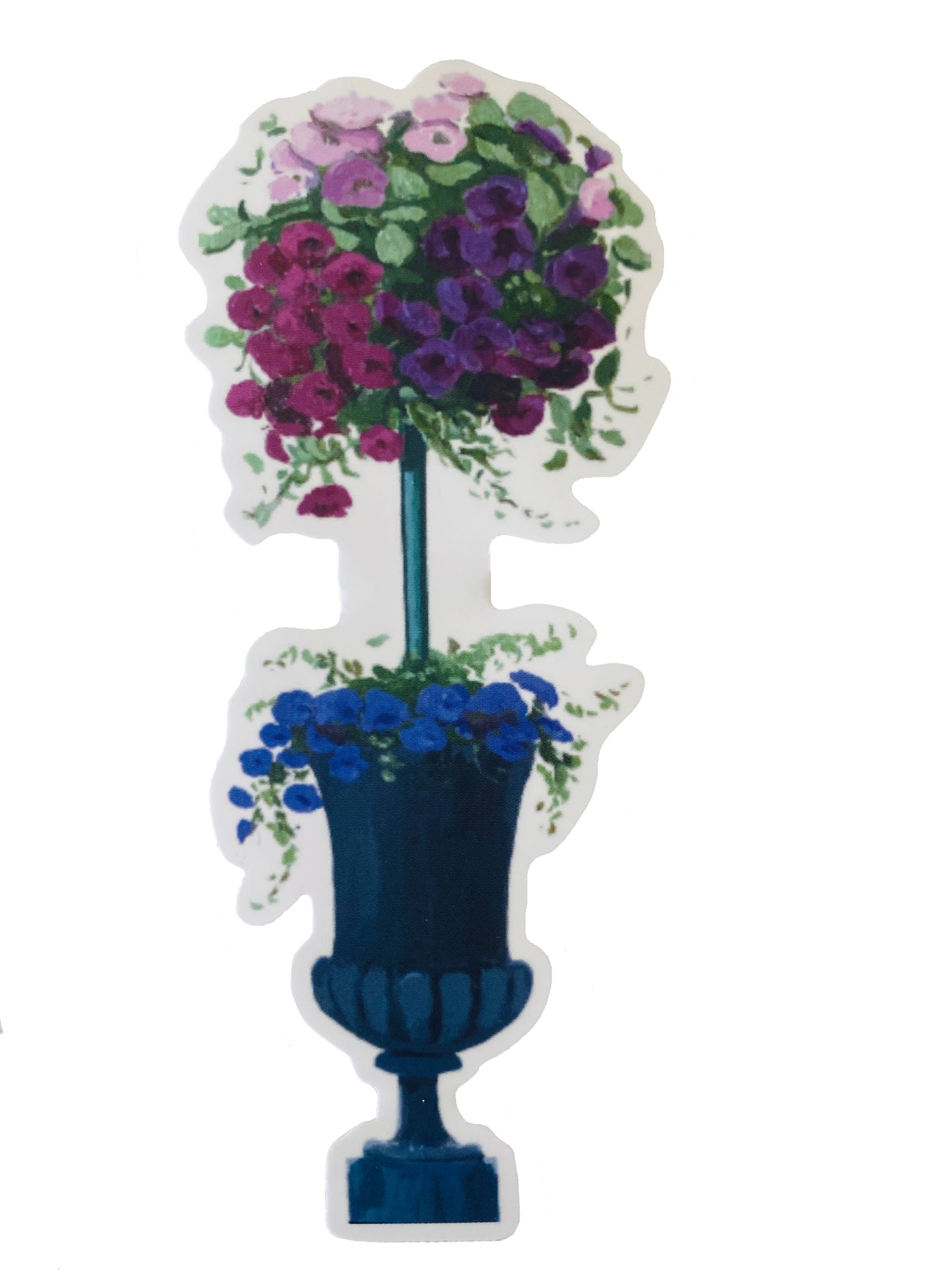 Pink Topiary Sticker