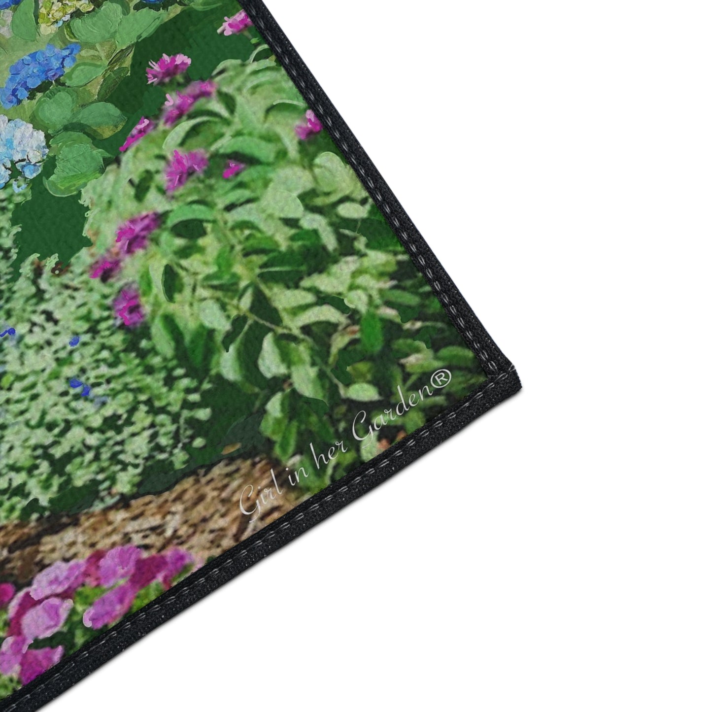 Painted Garden 2 Rubber Floor Mat