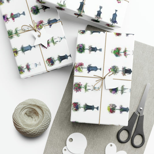 Topiary Gift Wrap Papers