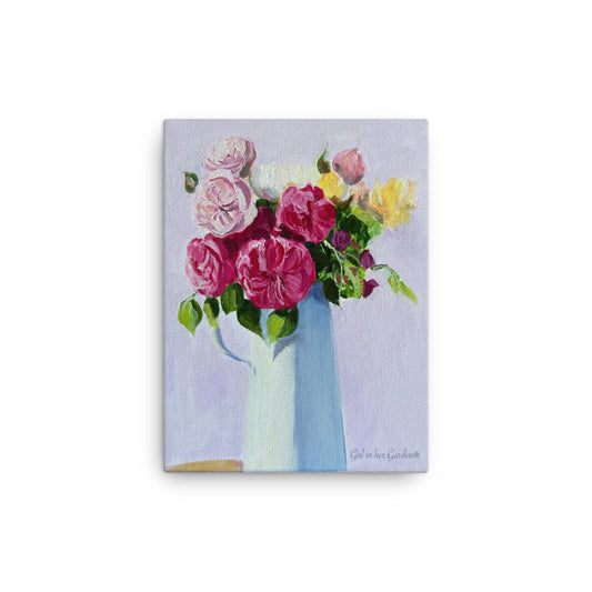 Floral Rose 1 Canvas