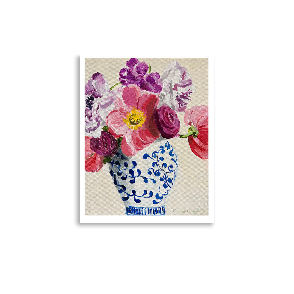 Floral Rose  Poster