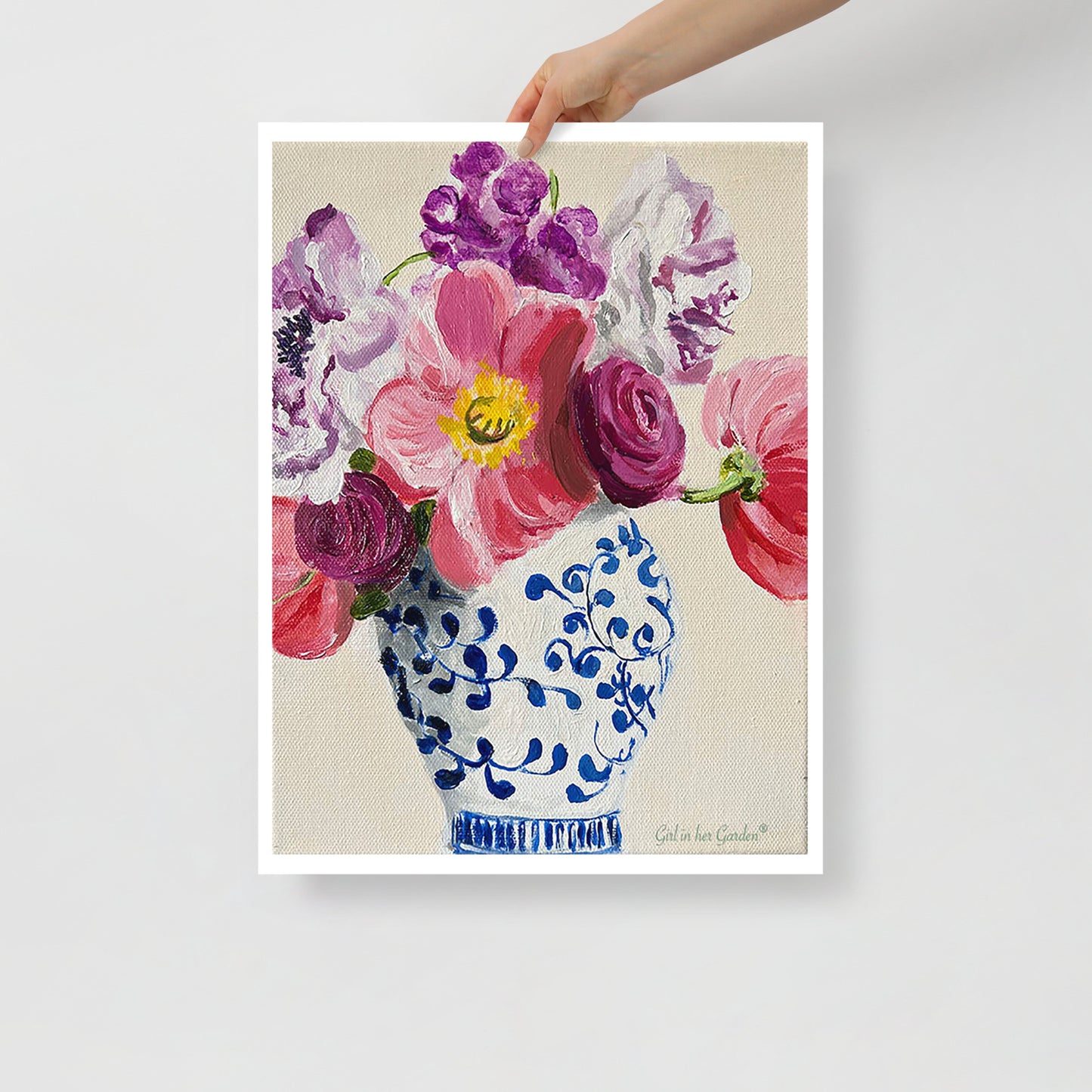 Floral Rose  Poster