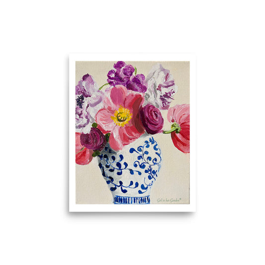 Floral Rose  Poster